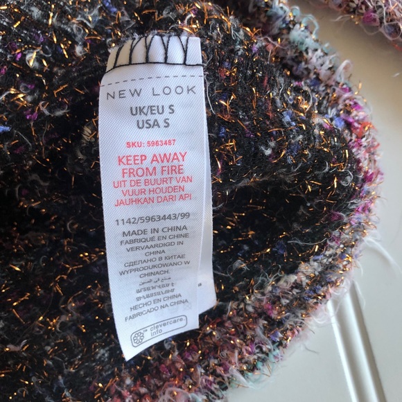 New Look Multi-Colored Striped Sweater Size Small - Picture 11 of 14